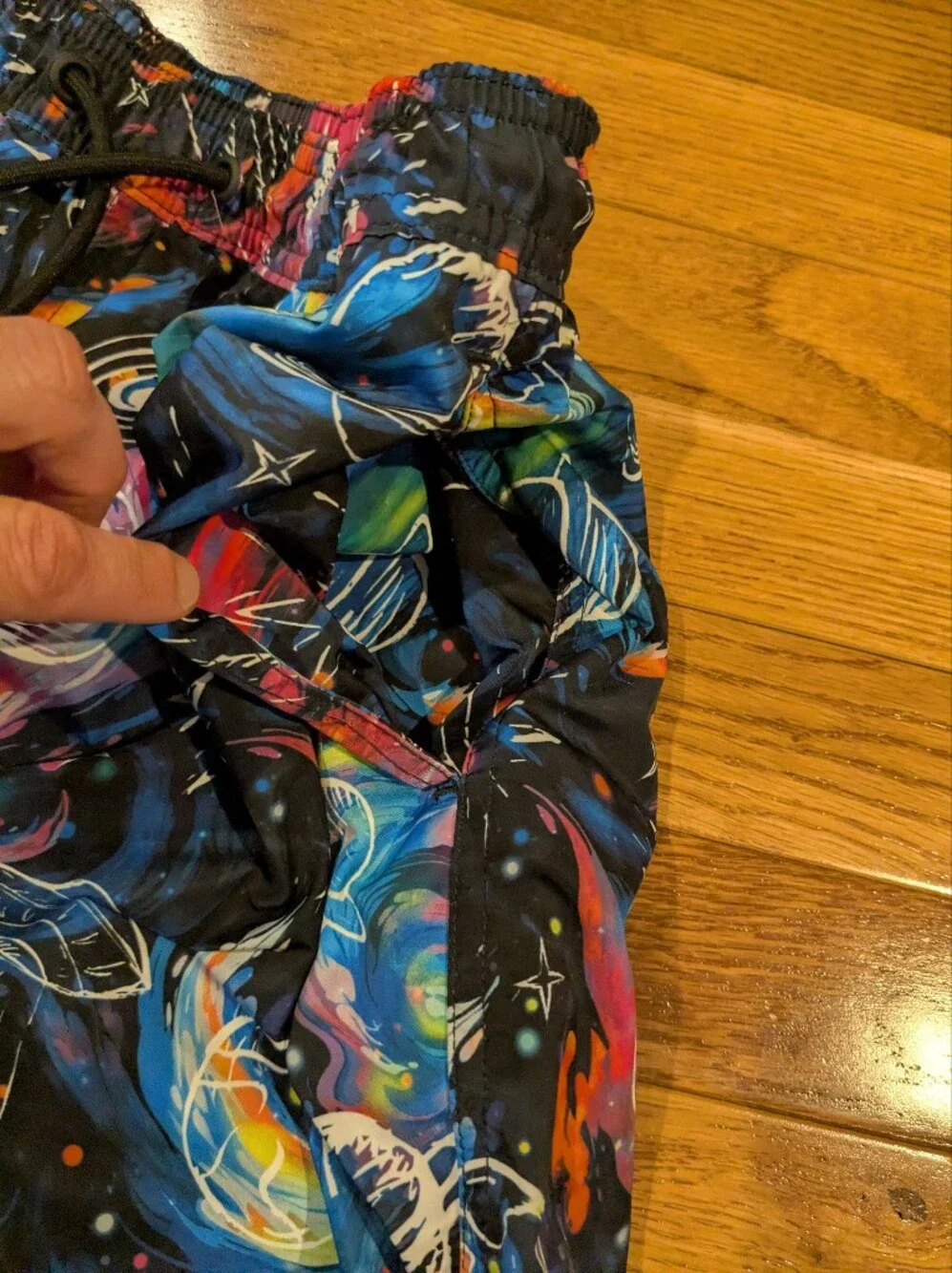 chubbies galaxy print
